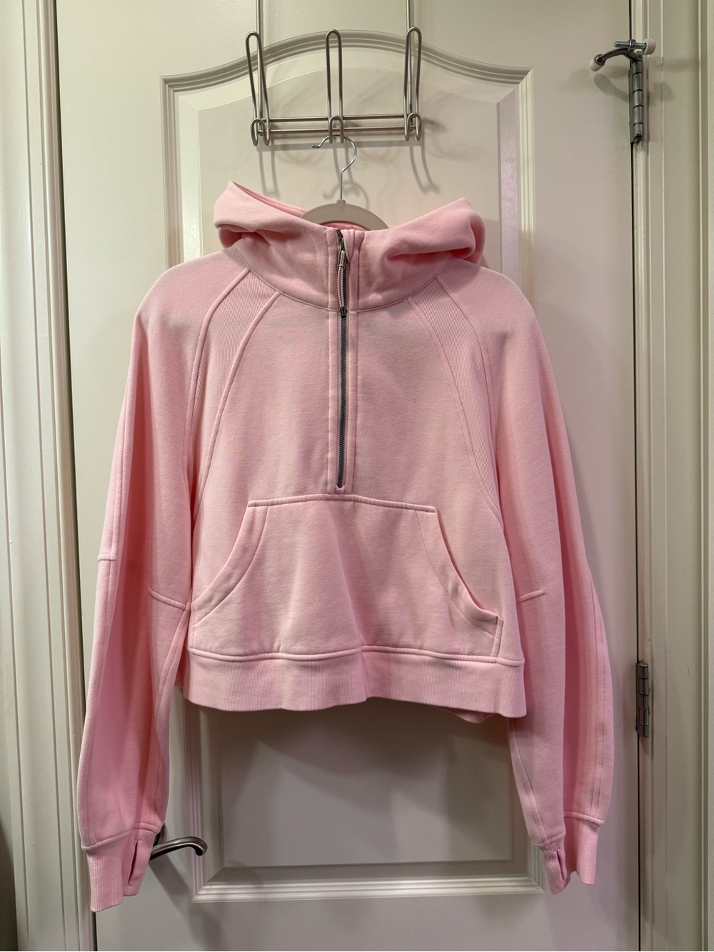Strawberry Milkshake Lululemon Half-Zip Scuba